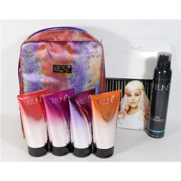 KEUNE HAIR COLORING KIT WITH BAG