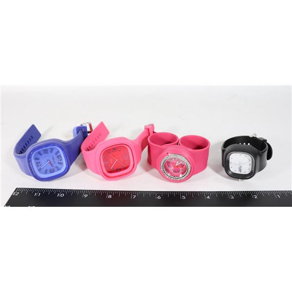 LOT OF SILICONE WATCHES