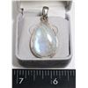 Image 2 : SILVER MOONSTONE PENDANT, WEIGHT 9.1G