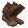 WOMENS RALPH LAUREN LEATHER WINTER BOOTS