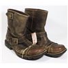 Image 1 : MENS AUSTRALIA DISTRESSED UGG BROWN LEATHER