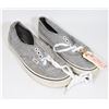 VANS UNISEX SHOES GREY MENS 6 1/2 WOMENS 8