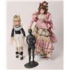 Image 1 : Doll Pair and Ballerina Sculpture  [164365]