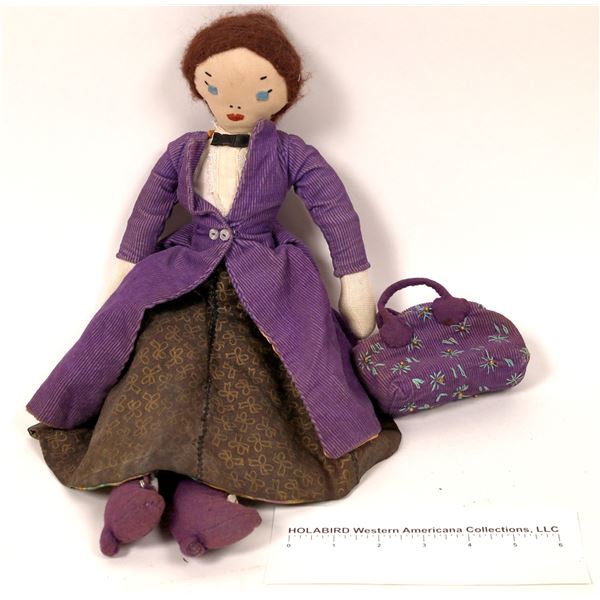 Mary Poppins Folk Art Doll 1930s-40s  [121715]