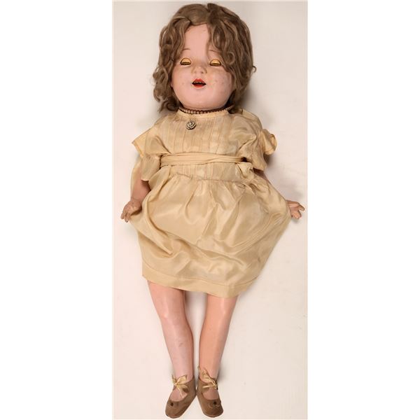 Porcelain Antique Doll, Handpainted  [110495]