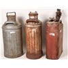 Image 2 : Gas, Milk and Oil Lube Cans, 3  [170679]