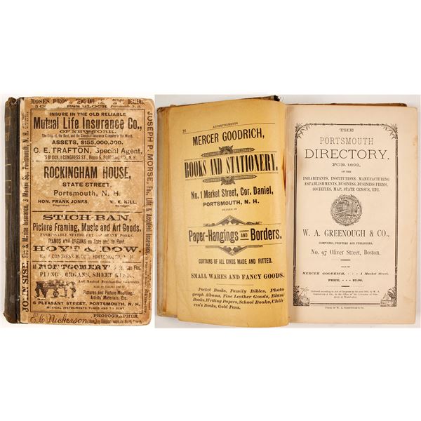 Portsmouth Directory for 1892  [82843]