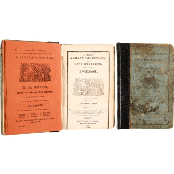 Child's Albany Directory & City Register 1835-6  [82853]