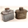 Image 1 : Miners Lunch Boxes / 2 Items  1890s-1900  [106281]