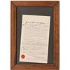 Image 1 : Mackay and Fraser Autographed Comstock Mining Document   [140314]