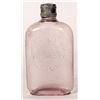 Image 1 : W.B. Knox Clear Half Pint Pocket Flask   [173518]