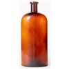 Image 2 : Smith Hefley Drug Co Amber. Drugstore Bottle  32 oz!  [168436]