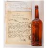 Image 1 : Cyrus Eaton & Co. You Bet Quart Amber Applied Top Whiskey   [176181]