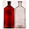 Image 2 : Davis Drug Company Drugstore Bottle Pair, 32oz. (2)   [168432]