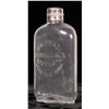 Image 2 : W.H. Tate & Co. Clear Pocket Half Pint Flask   [173522]