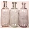 Image 2 : Austin Drug Citrate Bottles, 3 different   [172241]