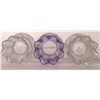 Image 2 : Colorado Embossed Glass Nic-Nac Holders (3), c1895-1900   [176105]