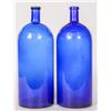 Image 1 : Giant Cobalt Wyeth Medical Bottles (2)   [172314]