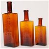 Image 2 : Debeco Remedies Amber Bottles, 3 Different   [176141]