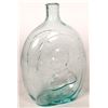 Image 2 : Washington/ Taylor Pontiled Aqua Quart Historical Flask   [168427]