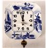 Image 1 : Ceramic German 8 Day Wall Clock   [154829]