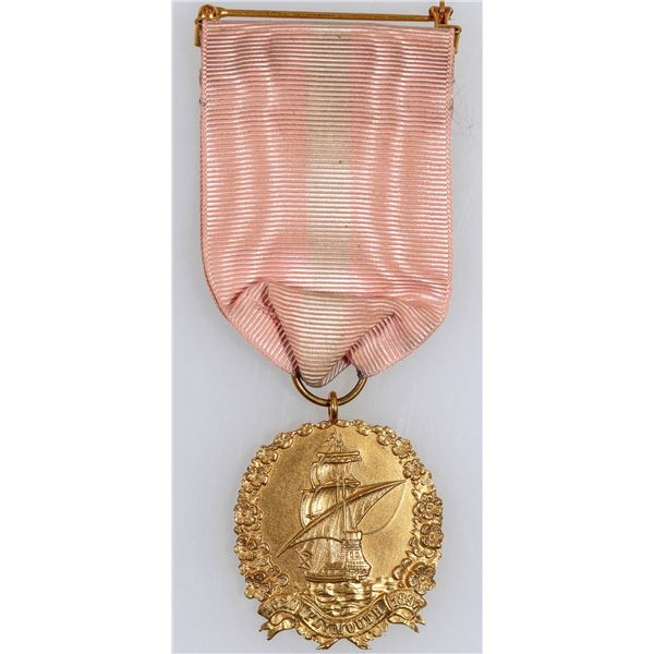 Mayflower Descendant Gold Medal   [174813]