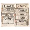 Image 1 : Railroad Stocks and a Bond with Revenue Stamps, 12   [175042]