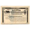 Image 1 : El Capitan Land and Cattle Bond, 1885   [174651]