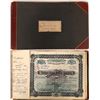 Image 1 : Tonopah Aspen Mining Stock Certificate Book   [140328]