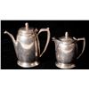 Image 1 : Chicago & North Western Railroad Silver Coffee/Tea Pots   [175347]