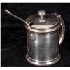 Image 1 : Missouri Kansas Texas Railroad Silver Mustard Pot   [175324]