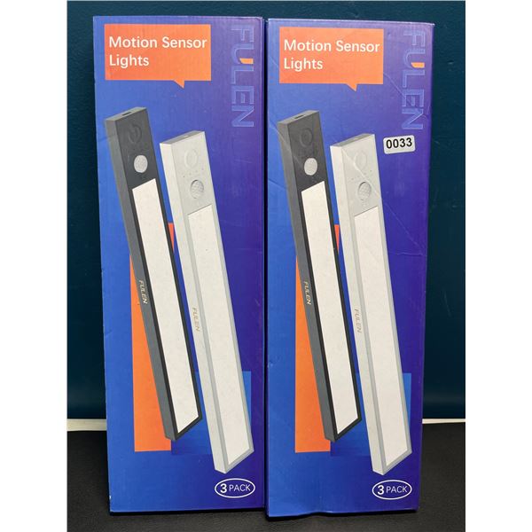 Lot of 2 Motion Sensor Lights - 3PCS PER PACK!