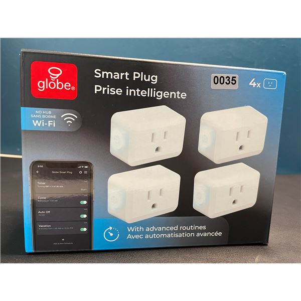 Lot of 1 Globe Smart Plugs - 4 Pack