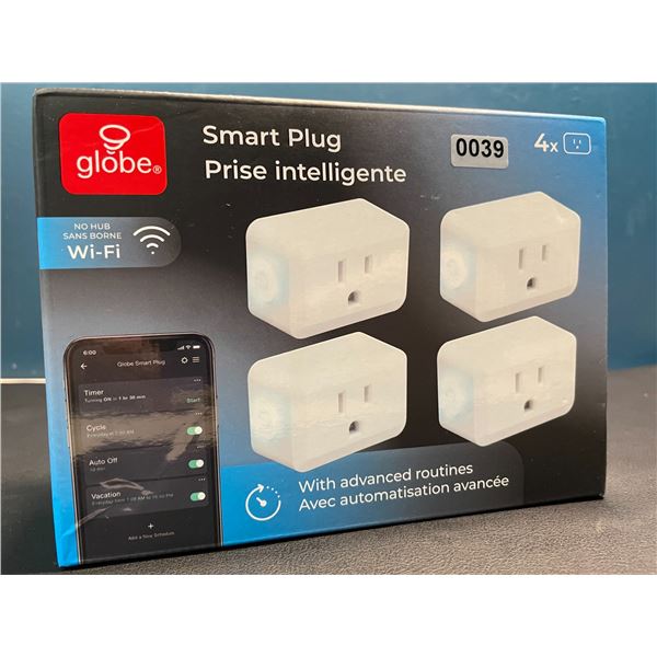 Lot of 1 Globe Smart Plugs - 4 Pack