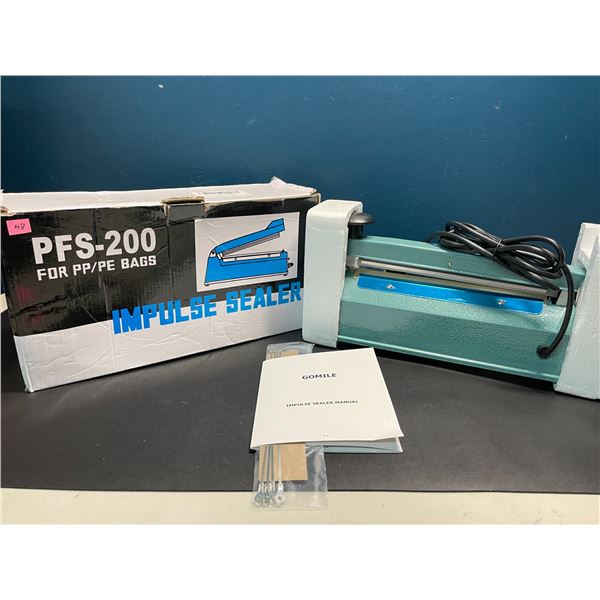 Lot of 1 PFS200 Impulse Sealer