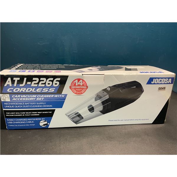 Lot of 1 ATJ-2266 Cordless Rechargeable Vacuum