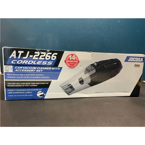 Lot of 1 ATJ-2266 Cordless Rechargeable Vacuum