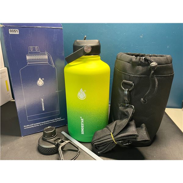 Lot of 1 Sendestar Large 1.8L Insulated Water Bottle
