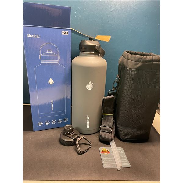 Lot of 1 Sendestar 1.8L Stainless Steel Insulated Water Bottle