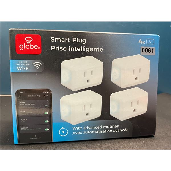 Lot of 1 Globe Smart Plugs - 4 Pack