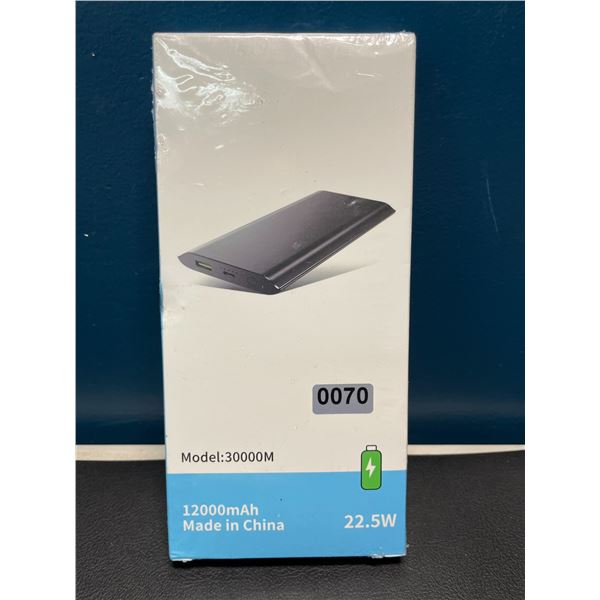 Lot of 1 12000mah High Capacity Portable Powerbank/Charger