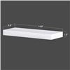 Image 2 : Lot of 1 Box of Floating Wall Shelves 5.9" Depth - White