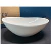 Image 3 : Lot of 1 Box of Lifver 7inch 17oz White Oval Dessert Bowls - 6PCS
