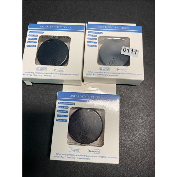 Lot of 3 Trackers/Anti Theft Devices