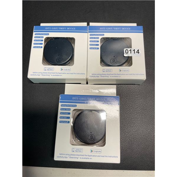 Lot of 3 Trackers/Anti Theft Devices