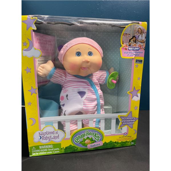Lot of 1 Cabbage Patch Kids Naptime at Babyland Baby Doll