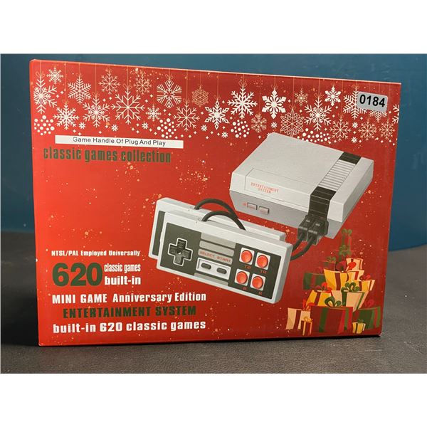 Lot of 1 Mini Game Anniversary Edition Entertainment System - 620 Classic/Retro Games Built-In