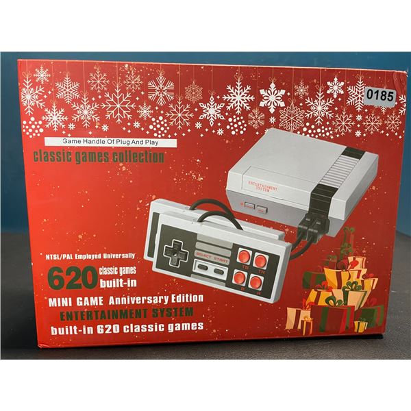 Lot of 1 Mini Game Anniversary Edition Entertainment System - 620 Classic/Retro Games Built-In