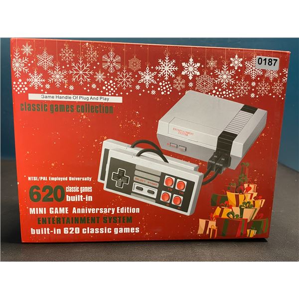 Lot of 1 Mini Game Anniversary Edition Entertainment System - 620 Classic/Retro Games Built-In
