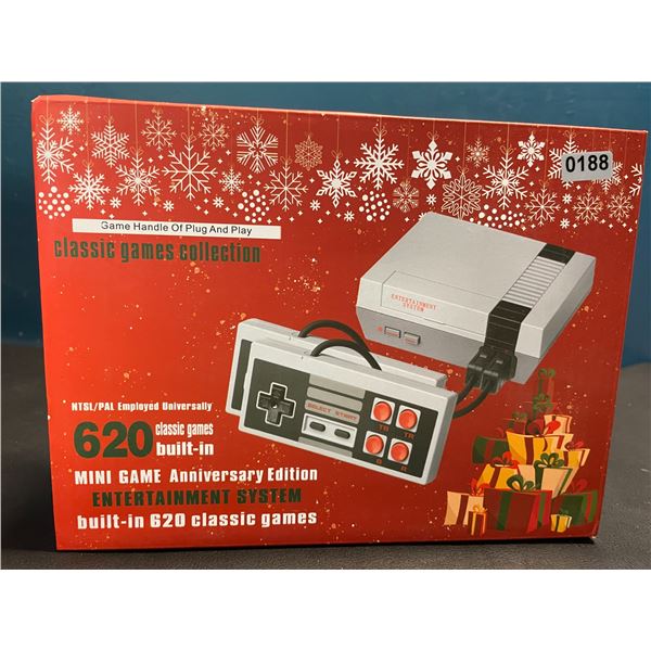 Lot of 1 Mini Game Anniversary Edition Entertainment System - 620 Classic/Retro Games Built-In
